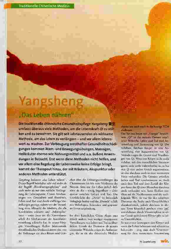 Vorschauseite 1: Yangsheng