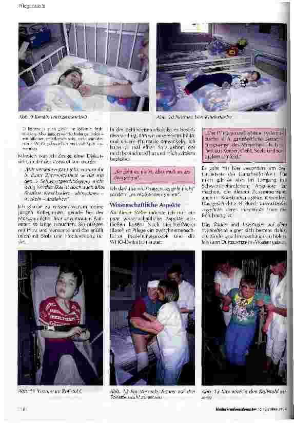 Vorschauseite 4: Das behinderte Kind im Krankenhaus