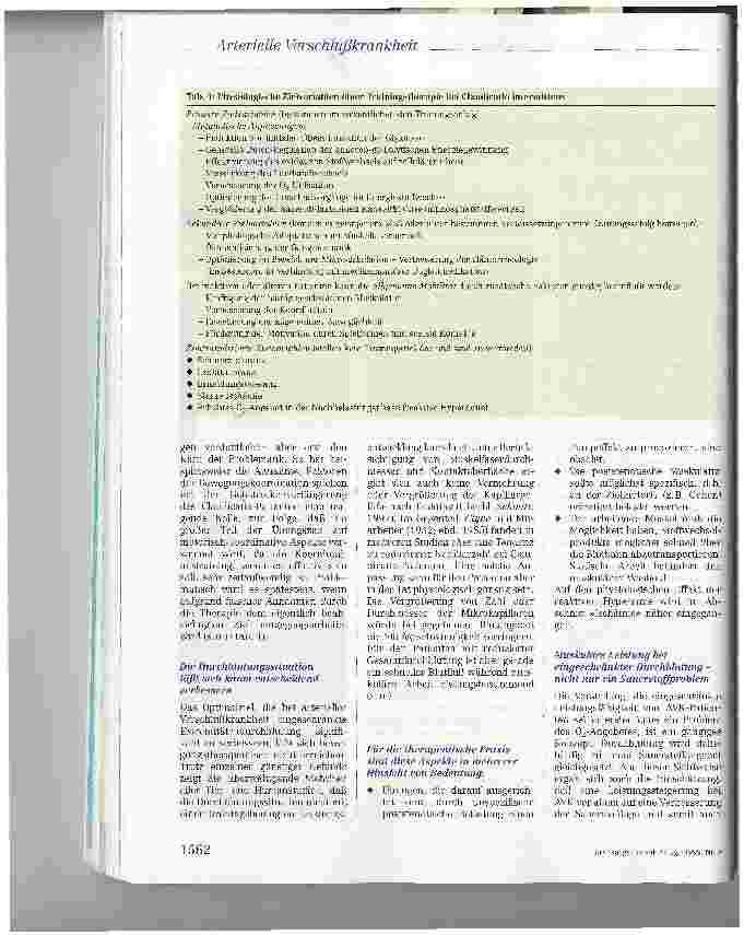 Vorschauseite 3: Periphere arterielle Verschlußkrankheit (PAVK) biophysiologische Grundlagen für die Bewegungstherapie
