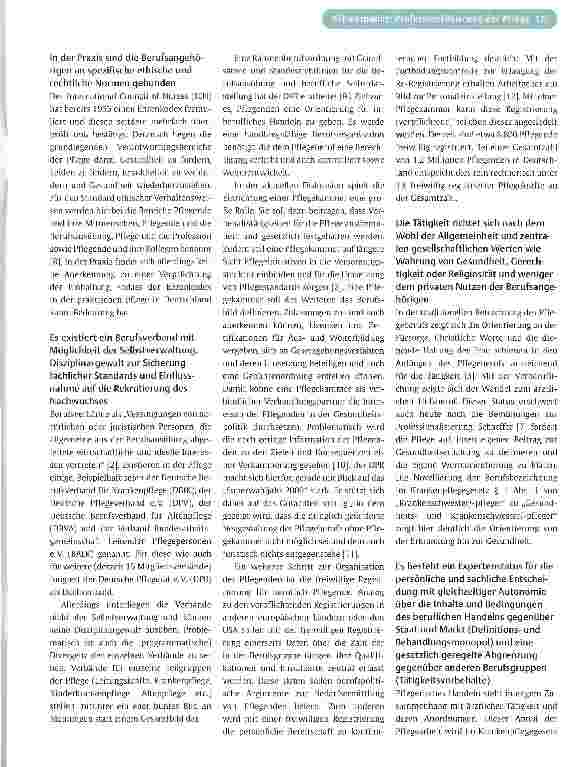 Vorschauseite 4: Pflege als Profession?