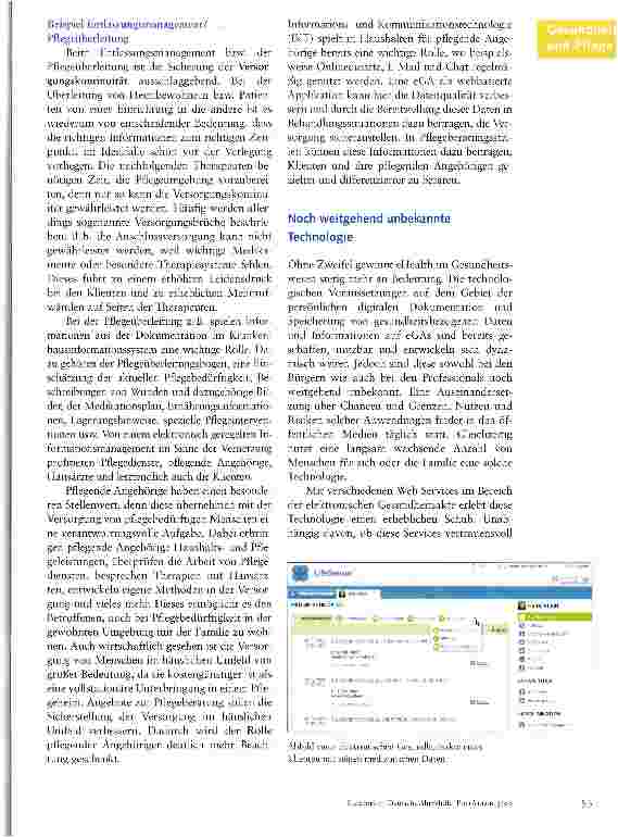 Vorschauseite 4: Potenziale der Gesundheitstelematik im Umfeld der Pflege