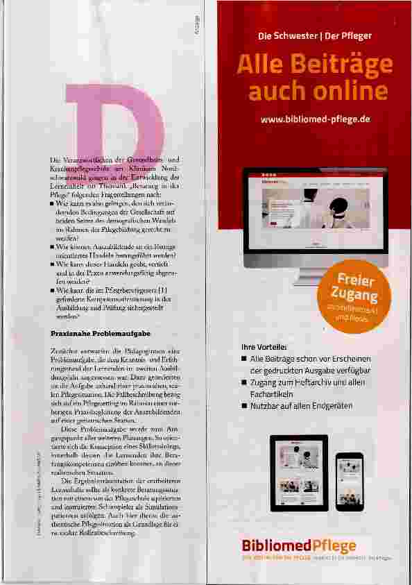 Vorschauseite 2: IN SIEBEN SCHRITTEN ZUR KOMPETENZ