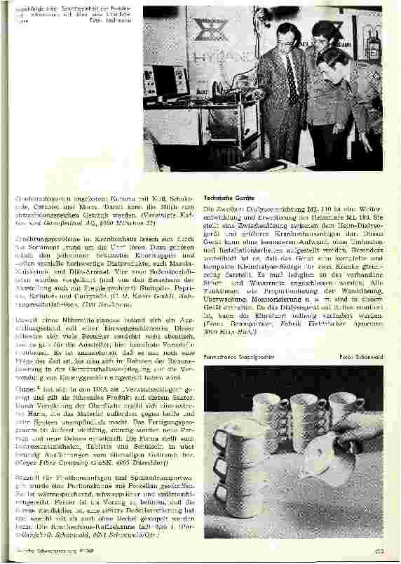Vorschauseite 6: Gang durch die Interhospital 69 - Internationale Krankenhausausstellung