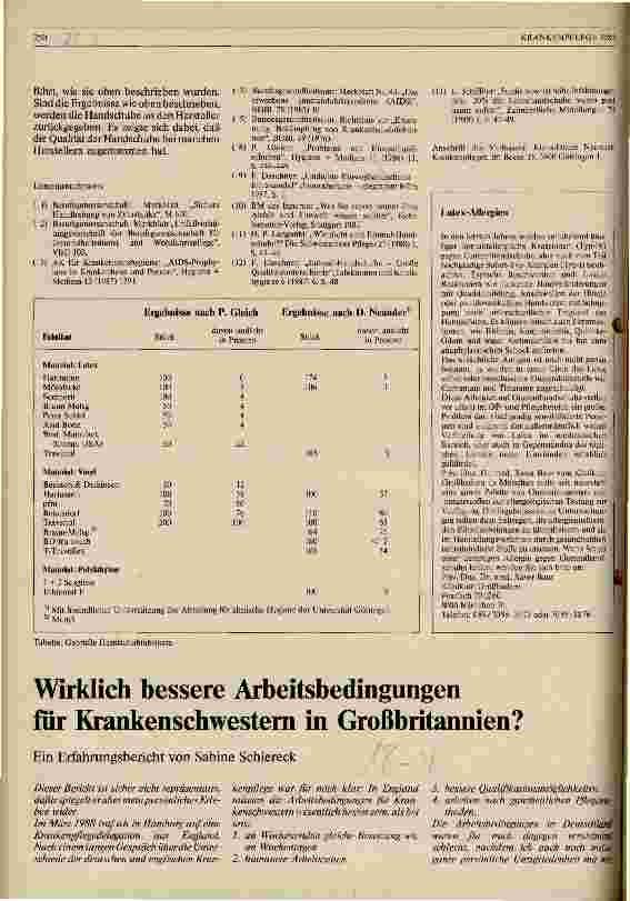 Vorschauseite 3: Einmalhandschuhe - ausreichender Schutz gegen Krankheitserreger?