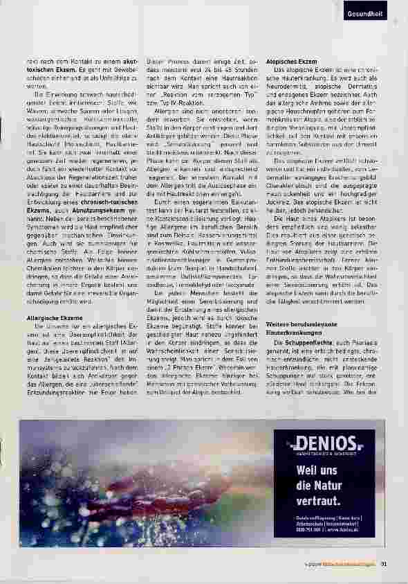 Vorschauseite 2: Wenn die Haut sich entzündet