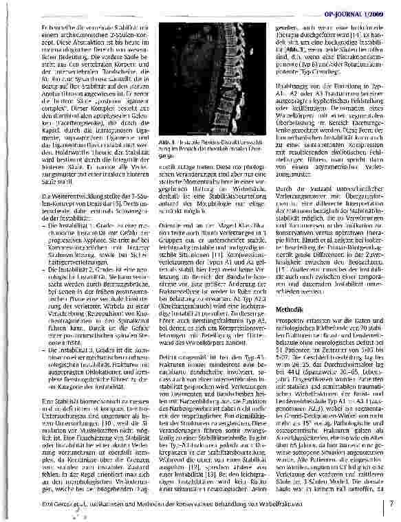 Vorschauseite 4: Indikationen und Methoden der konservativen Behandlung von Wirbelfrakturen