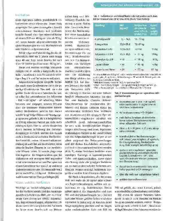 Vorschauseite 2: Chirurgische Therapiekonzepte der morbiden
