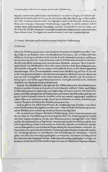 Vorschauseite 3: Die philosophisch-ethischen Grundlagen der klinischen Ethikberatung