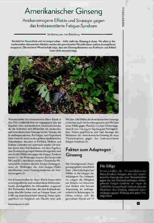Vorschauseite 1: Amerikanischer Ginseng
