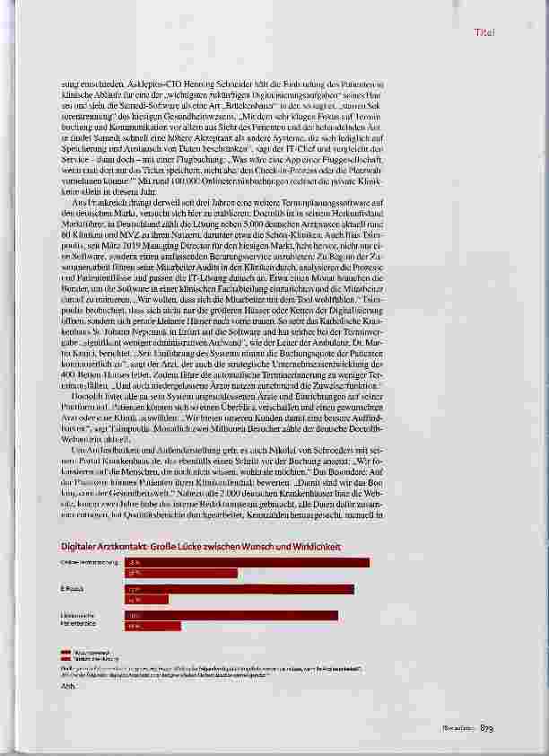 Vorschauseite 3: Online-Terminbuchung Mit der Zeit gehen