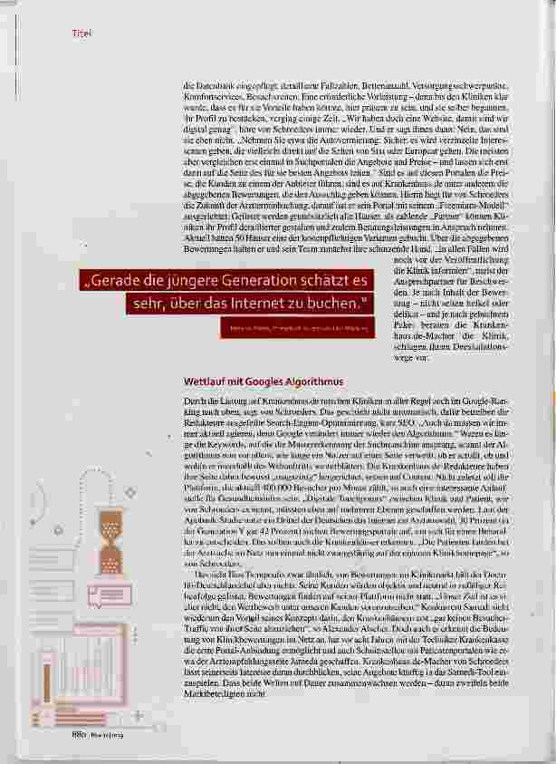 Vorschauseite 4: Online-Terminbuchung Mit der Zeit gehen