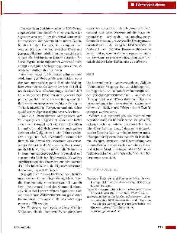Vorschauseite 6: Transsektoraler Datentransfer: Fallstricke und Lösungsansätze