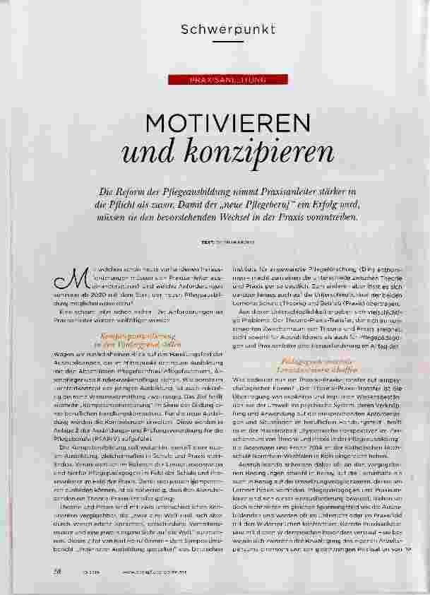 Vorschauseite 1: MOTIVIEREN und konzipieren