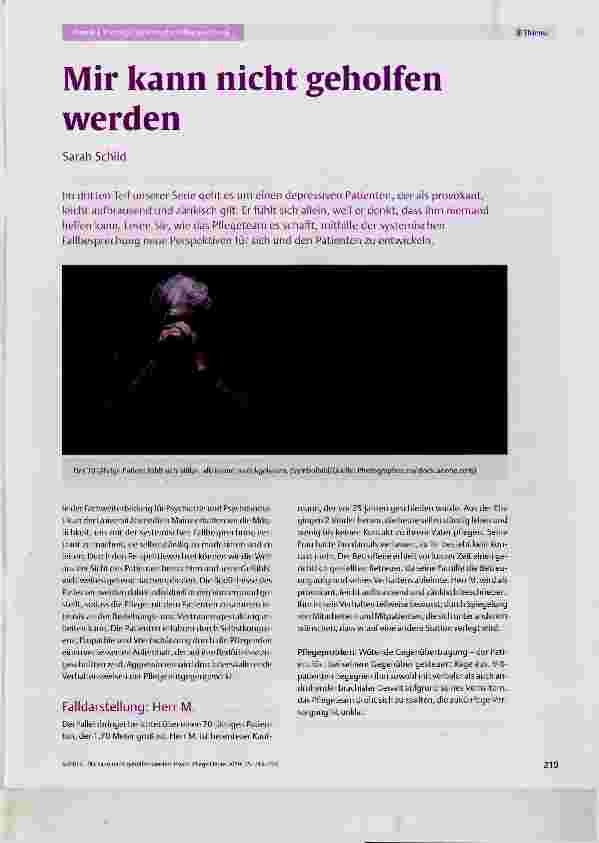 Vorschauseite 1: Mir kann nicht geholfen werden