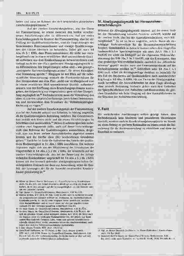 Vorschauseite 6: Abwägungsdogmatik im Krankenhausrecht