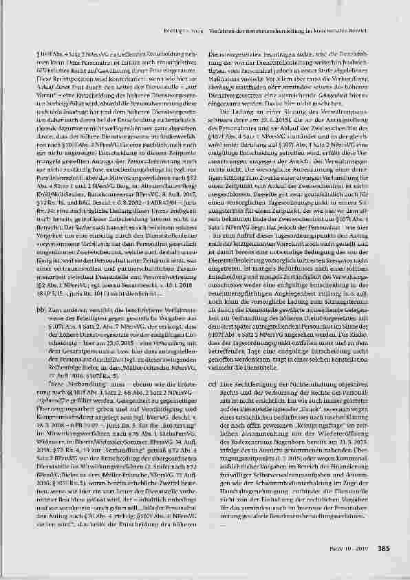Vorschauseite 6: Verfahren der Benehmensherstellung im kommunalen Bereich