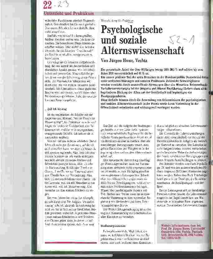 Vorschauseite 2: Praxisbetreuung: Von der Notwendigkeit der Beurteilung Reflexionen zur Praxisbetreuung