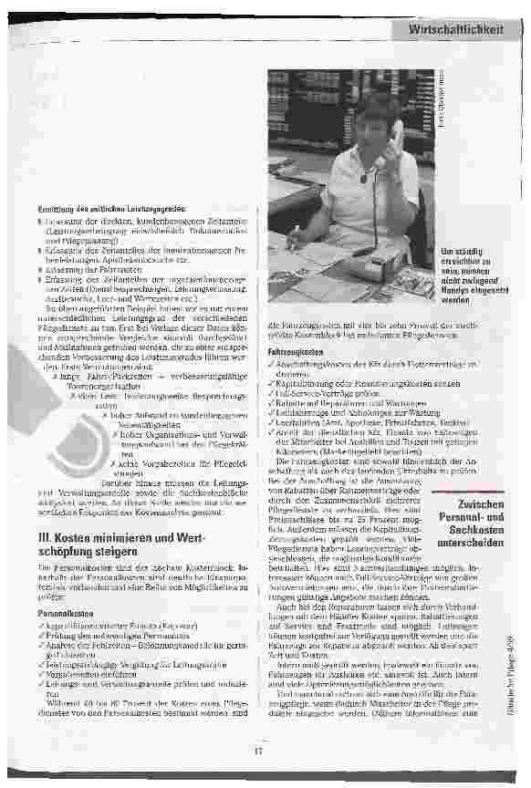 Vorschauseite 4: Kostenentlasung ohne Personalentlassung