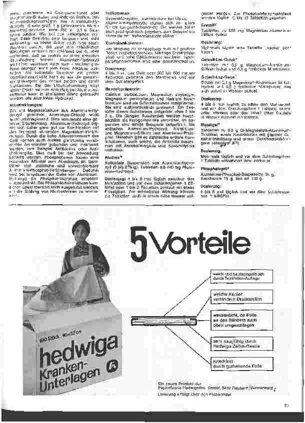 Vorschauseite 4: Kleine Arzneimittelkunde für die Schwester 37. Folge: IX. Medikamente mit Wirkung am Verdauungstrakt (2)