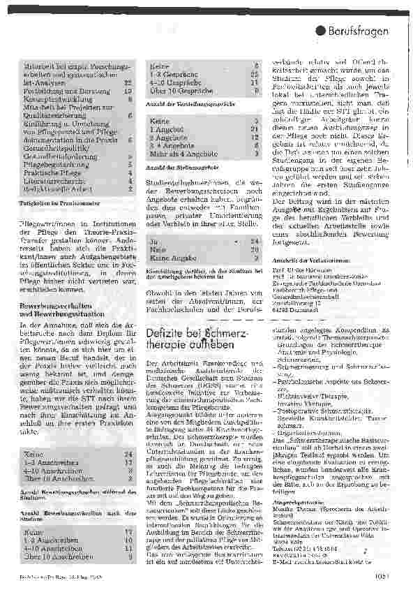Vorschauseite 3: Pflegewirt/innen in der Praxis
