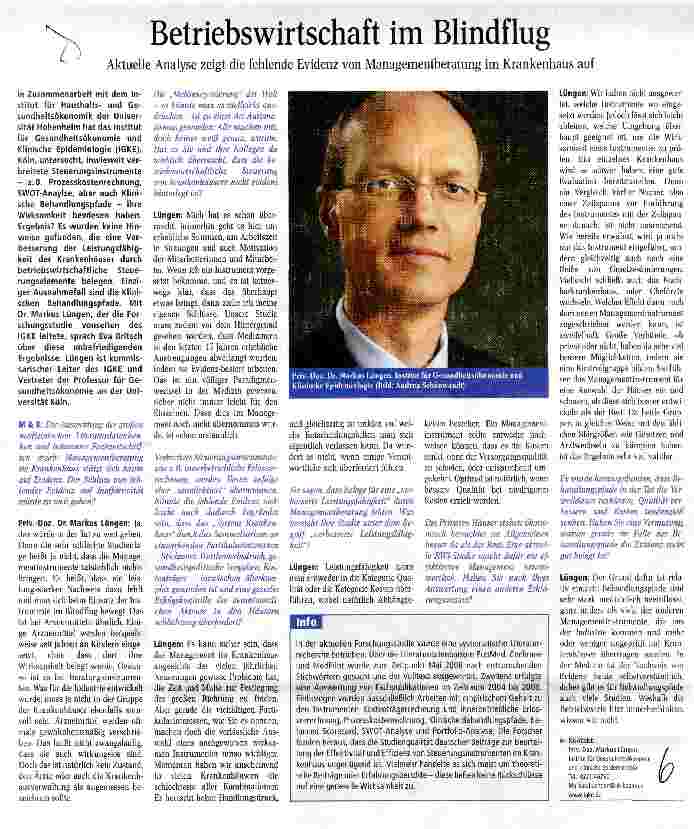 Vorschauseite 1: Betriebswirtschaft im Blindflug
