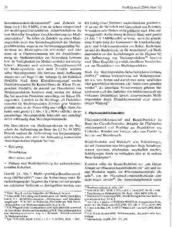 Vorschauseite 6: Die rechtliche Einstufung von Desinfektionsmitteln in Deutschland
