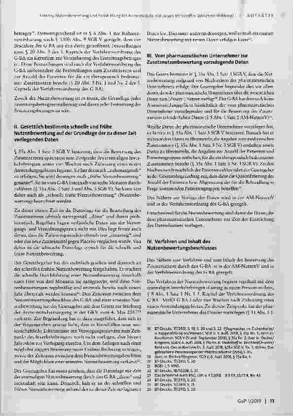 Vorschauseite 3: Nutzenbewertung und Preisbildung bei Arzneimitteln mit neuen Wirkstoffen (Mischpreisbildung)