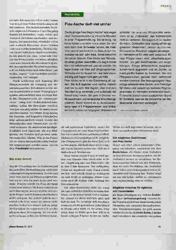 Vorschauseite 2: Bei Agitation will ich herumlaufen können!