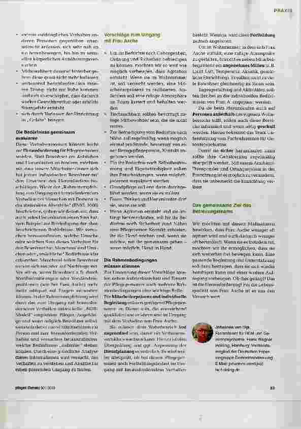 Vorschauseite 4: Bei Agitation will ich herumlaufen können!
