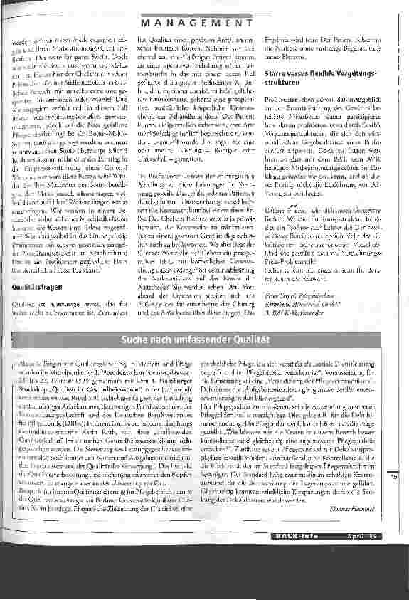 Vorschauseite 2: Die andere Seite der Medaille