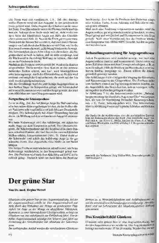 Vorschauseite 1: Der grüne Star