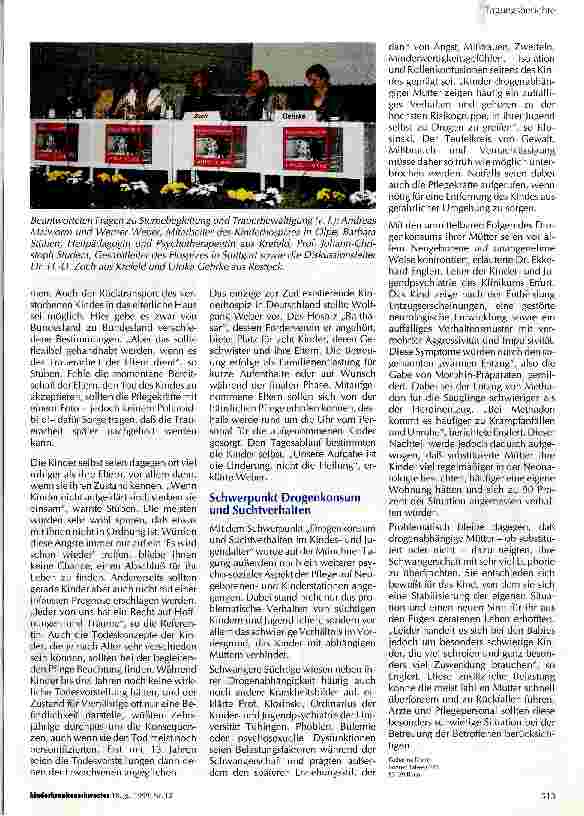 Vorschauseite 2: Eigene Gefühle bei der Pflege von sterbenden Kindern zulassen
