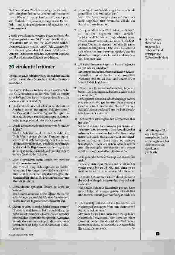 Vorschauseite 2: Sanfte Hilfe bei Schlafstörungen