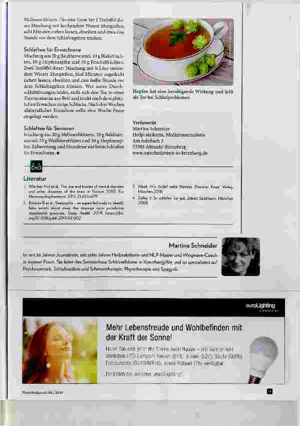 Vorschauseite 4: Sanfte Hilfe bei Schlafstörungen