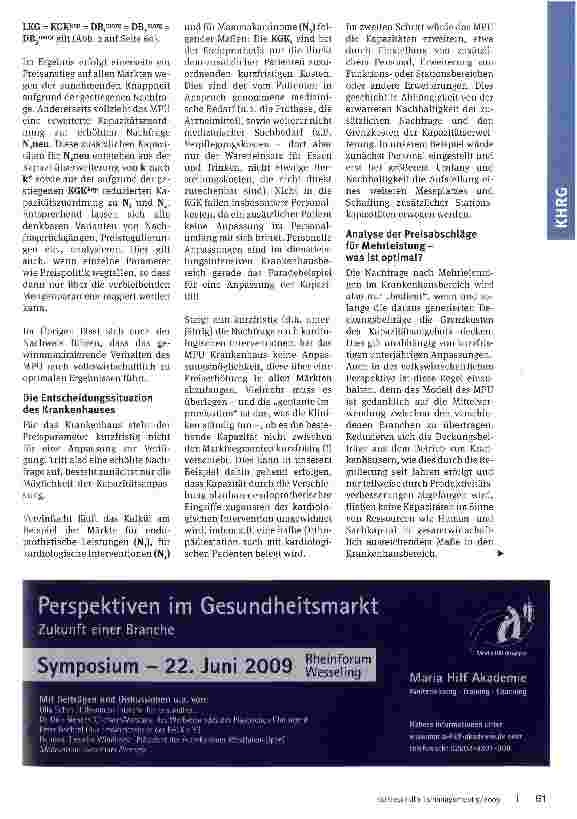 Vorschauseite 4: Das wird die Schiedsstellen beschäftigen