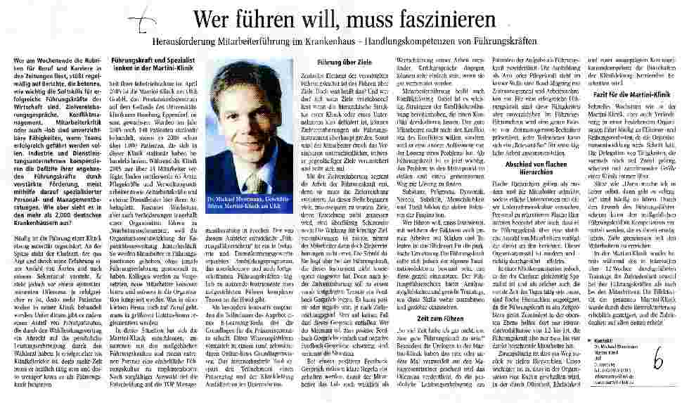 Vorschauseite 1: Wer führen will, muss faszinieren