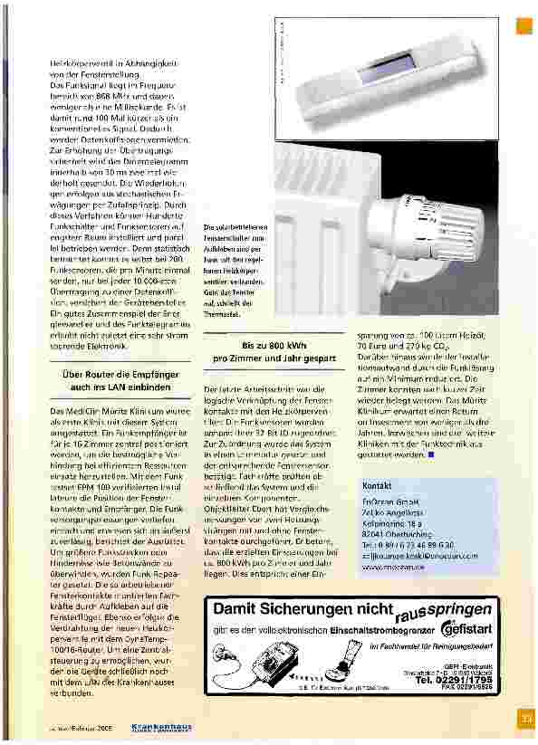 Vorschauseite 2: Intelligente Energiesparlösung