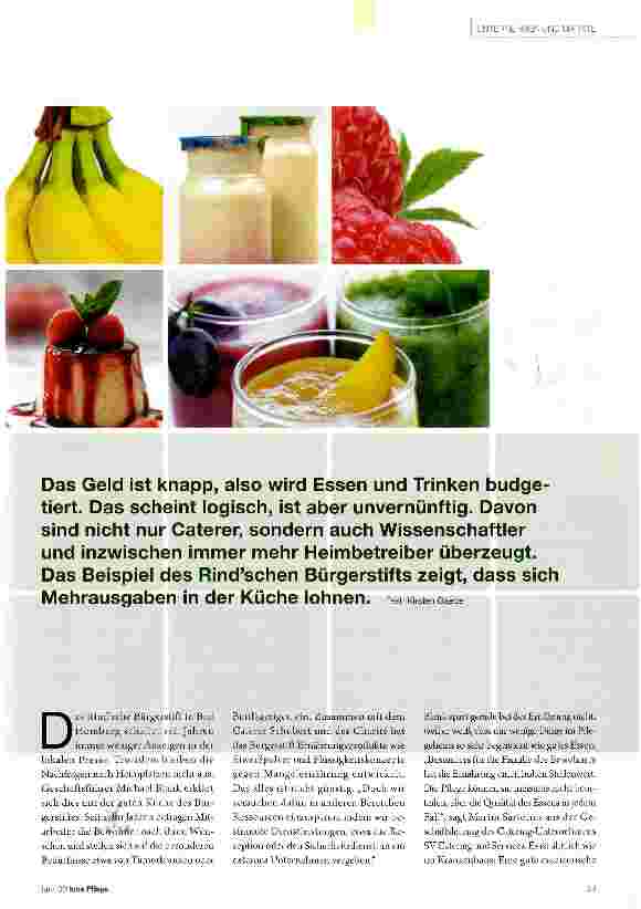 Vorschauseite 2: VerköstigungSeid großzügig!