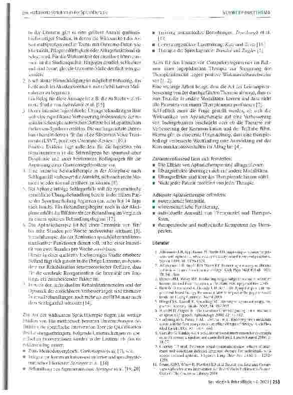 Vorschauseite 2: Evidenzbasierte Verfahren in der Sprachtherapie