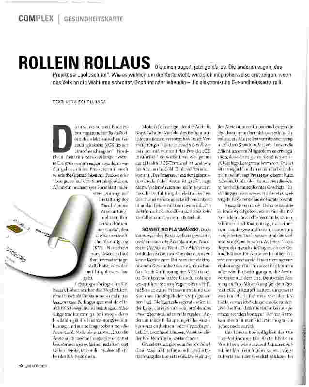 Vorschauseite 1: ROLLEIN ROLLAUS