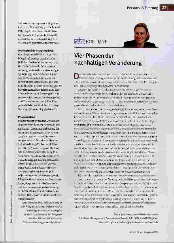 Vorschauseite 4: Versorgungsweg der Zukunft?