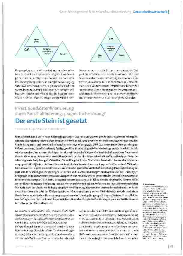 Vorschauseite 1: Der erste Stein ist gesetzt