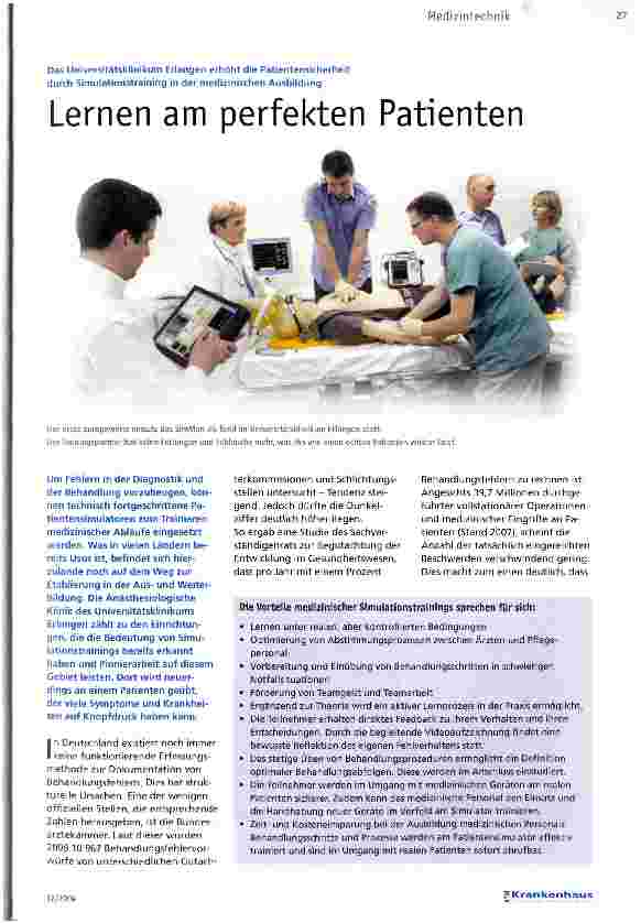 Vorschauseite 1: Lernen am perfekten Patienten