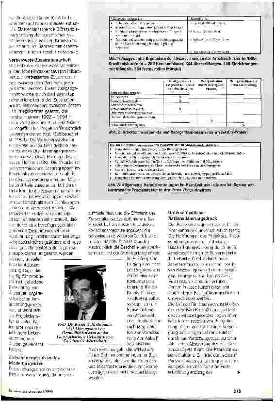 Vorschauseite 2: Personal flexibel einsetzen Arbeitszeitund Organisationsmodelle im Krankenhaus - Modellprojekte in NRW