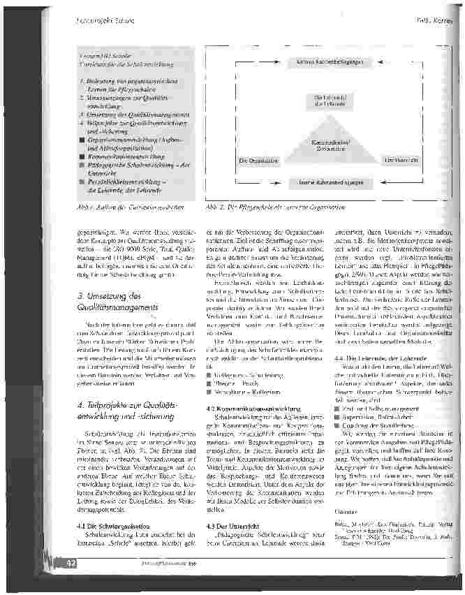 Vorschauseite 3: Lernprojekt Schule: Curricula für die Schulentwicklung Teil 1: Die Bedeutung von organisatorischem Lernen