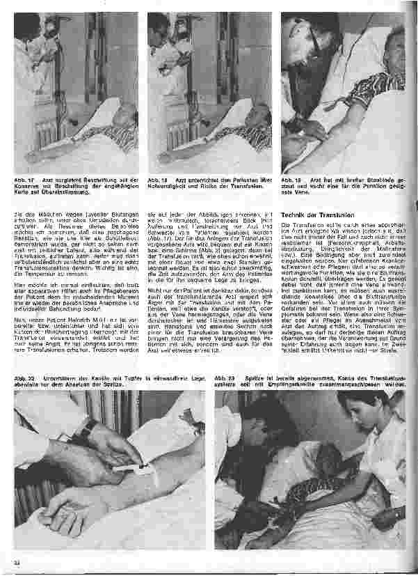 Vorschauseite 5: Transfusionskunde, Blutgruppenserologie und Immunhämatologie 3. Folge: Durchführung der Bluttransfusion