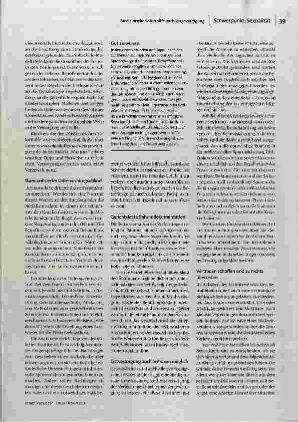 Vorschauseite 2: Immer ein Notfall