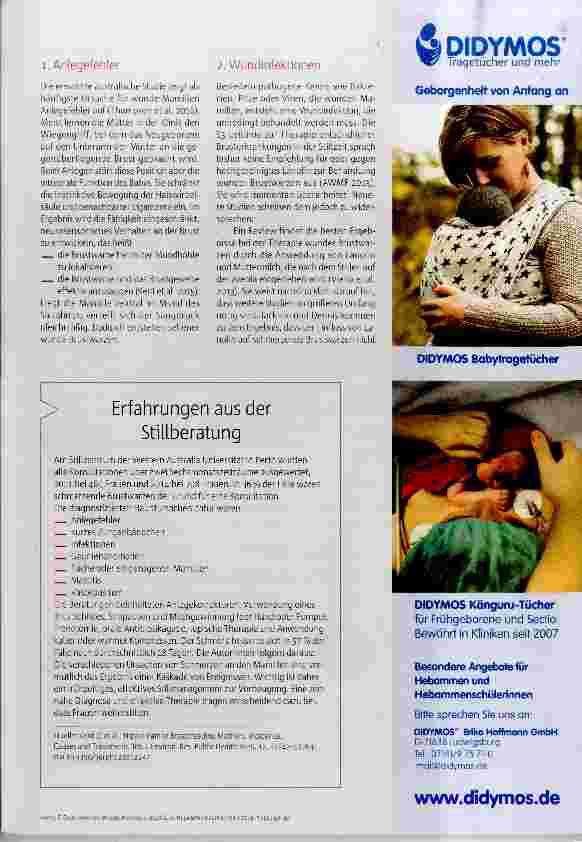 Vorschauseite 2: Dauerbrenner: Wunde Mamillen