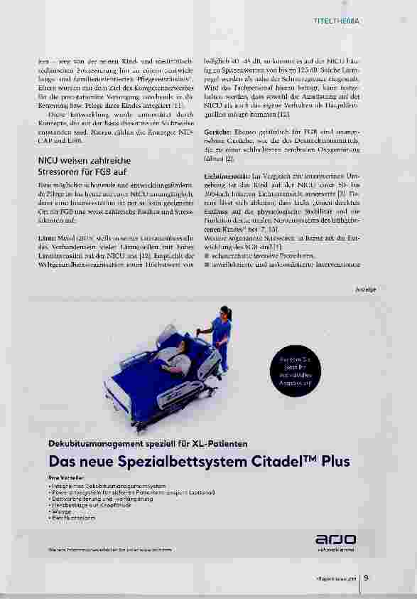 Vorschauseite 6: Maximale Zuwendung, minimale Intensivmedizin