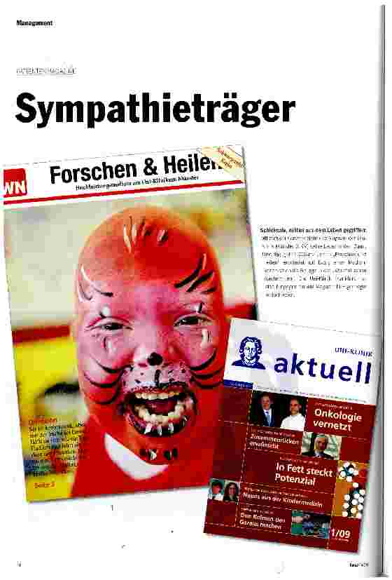 Vorschauseite 1: Sympathieträger